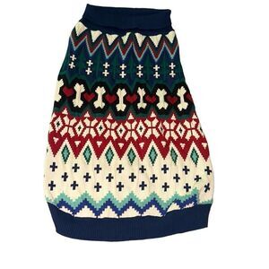 dog sweater Telluride clothing company size large fleece